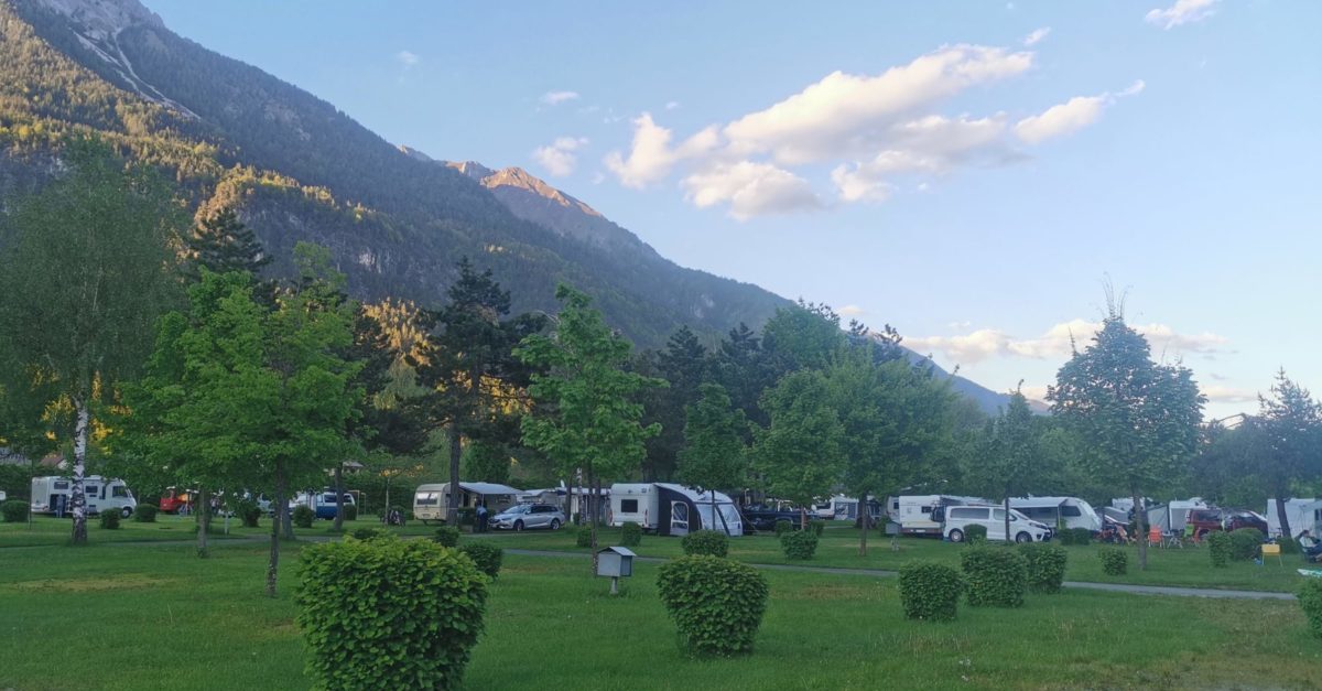 Camping Schluga Hermagor in Kärnten, Österreich